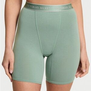 Victoria’s Secret Logo Cotton High-Waist Boxer Brief Women Size XL